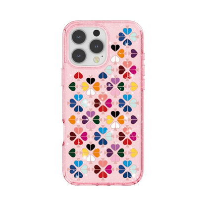 Glittering Crystal Red Heart Pattern Phone Case, For iPhone 17, For iPhone Air, For iPhone 16 Pro Max, For iPhone 16 Pro