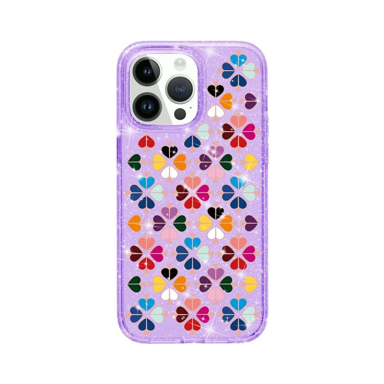 Glittering Crystal Red Heart Pattern Phone Case, For iPhone 16 Plus, For iPhone 16, For iPhone 15 Pro Max, For iPhone 15 Pro