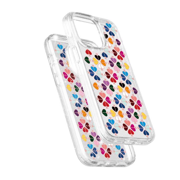 Glittering Crystal Red Heart Pattern Phone Case, For iPhone 15 Plus, For iPhone 15, For iPhone 14 Plus, For iPhone 14