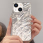Rhinestone Lens Frame Wrinkled Design Phone Case, For iPhone 15 Pro, For iPhone 15, For iPhone 14, For iPhone 14 Pro, For iPhone 14 Pro Max, For iPhone 13 Pro Max, For iPhone 13 Pro, For iPhone 13