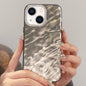 Rhinestone Lens Frame Wrinkled Design Phone Case, For iPhone 15 Pro, For iPhone 15, For iPhone 14, For iPhone 14 Pro, For iPhone 14 Pro Max, For iPhone 13 Pro Max, For iPhone 13 Pro, For iPhone 13