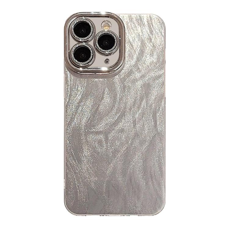 Feather-Gauze Laser Phone Case with Lens Film, For iPhone 11 Pro