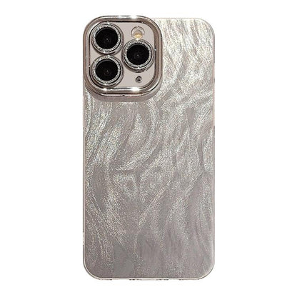Feather-Gauze Laser Phone Case with Lens Film, For iPhone 11 Pro