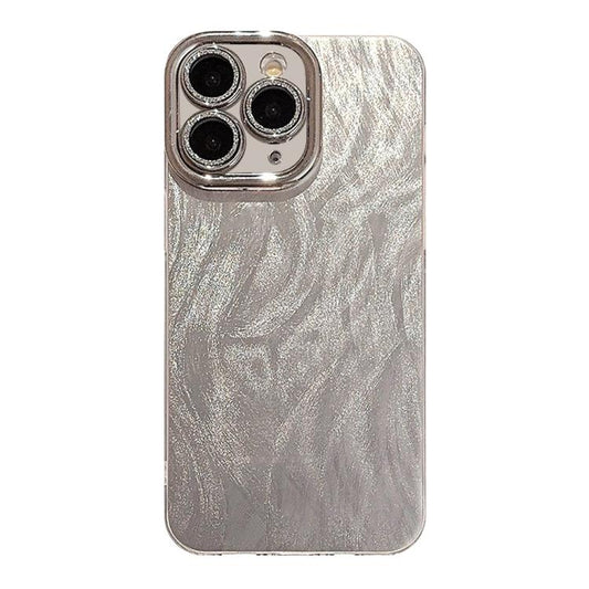 Feather-Gauze Laser Phone Case with Lens Film, For iPhone 11 Pro