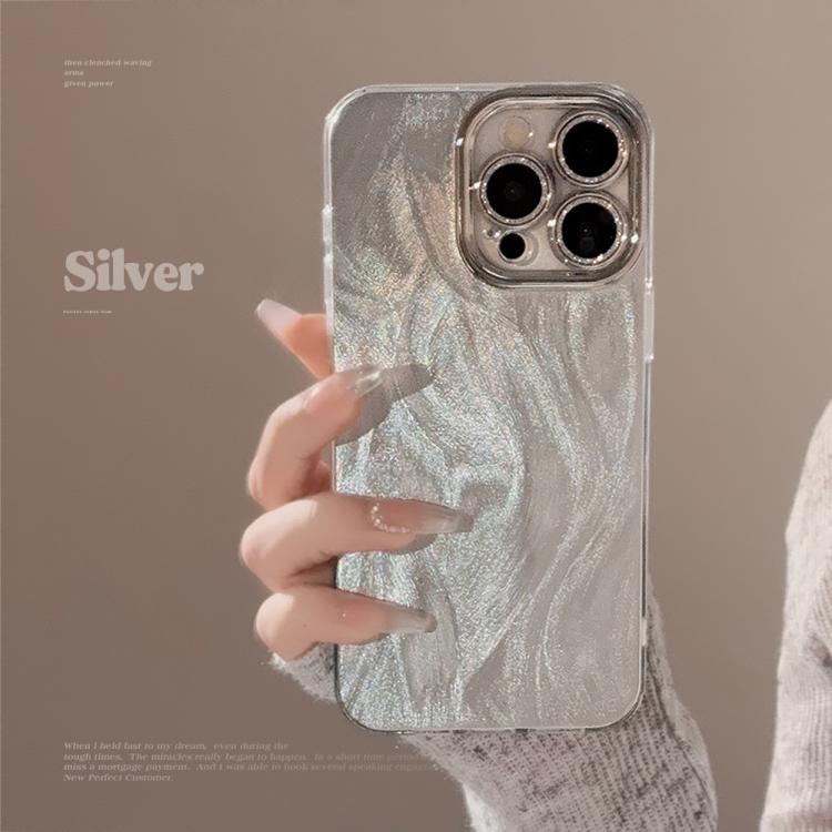 Feather-Gauze Laser Phone Case with Lens Film, For iPhone 11 Pro