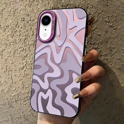 Wavy Stripes Pattern Frosted IMD 2-in-1 PC Phone Case, For iPhone 11 Pro, For iPhone X / XS, For iPhone XR, For iPhone XS Max