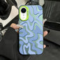 Wavy Stripes Pattern Frosted IMD 2-in-1 PC Phone Case, For iPhone 11 Pro, For iPhone X / XS, For iPhone XR, For iPhone XS Max