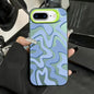Wavy Stripes Pattern Frosted IMD 2-in-1 PC Phone Case, For iPhone 8 Plus / 7 Plus