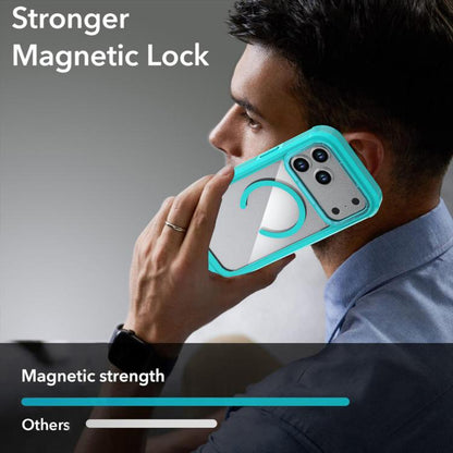 Acrylic Full Coverage Magnetic Phone Case with Back Clip, For iPhone 17 Pro Max, For iPhone 17 Pro, For iPhone 17