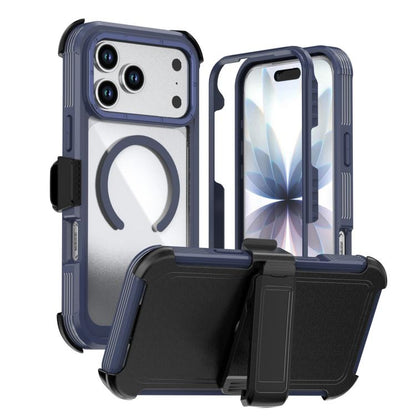 Acrylic Full Coverage Magnetic Phone Case with Back Clip, For iPhone 17 Pro Max, For iPhone 17 Pro, For iPhone 17