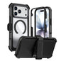Acrylic Full Coverage Magnetic Phone Case with Back Clip, For iPhone 17 Pro Max, For iPhone 17 Pro, For iPhone 17