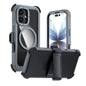 Acrylic Full Coverage Magnetic Phone Case with Back Clip, For iPhone 17 Pro Max, For iPhone 17 Pro, For iPhone 17
