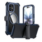 Acrylic Full Coverage Magnetic Phone Case with Back Clip, For iPhone 17 Pro Max, For iPhone 17 Pro, For iPhone 17
