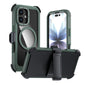 Acrylic Full Coverage Magnetic Phone Case with Back Clip, For iPhone 17 Pro Max, For iPhone 17 Pro, For iPhone 17