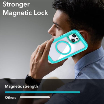 Acrylic Full Coverage Magnetic Phone Case with Back Clip, For iPhone 14 / 13, For iPhone 14 Pro, For iPhone 14 Pro Max