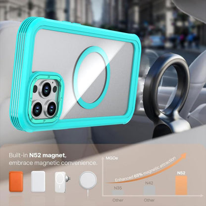 Acrylic Full Coverage Magnetic Phone Case with Back Clip, For iPhone 13 Pro Max, For iPhone 13 Pro, For iPhone 12 / 12 Pro
