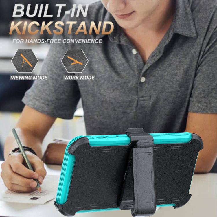 Acrylic Full Coverage Magnetic Phone Case with Back Clip, For iPhone 12 Pro Max