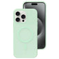Crystal-Clear Colors Skin-friendly Feel Liquid Silicone Magnetic Phone Case, For iPhone 15 Pro Max, For iPhone 15 Pro