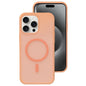 Crystal-Clear Colors Skin-friendly Feel Liquid Silicone Magnetic Phone Case, For iPhone 15 Pro Max, For iPhone 15 Pro