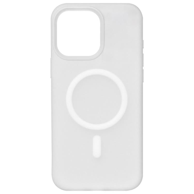 Crystal-Clear Colors Skin-friendly Feel Liquid Silicone Magnetic Phone Case, For iPhone 15 Pro Max, For iPhone 15 Pro