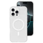 Crystal-Clear Colors Skin-friendly Feel Liquid Silicone Magnetic Phone Case, For iPhone 16 Pro, For iPhone 16