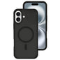Crystal-Clear Colors Skin-friendly Feel Liquid Silicone Magnetic Phone Case, For iPhone 16 Pro, For iPhone 16