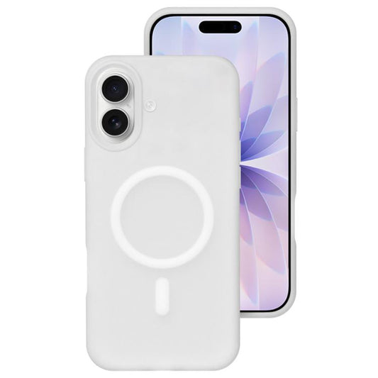 Crystal-Clear Colors Skin-friendly Feel Liquid Silicone Magnetic Phone Case, For iPhone 17, For iPhone 16 Pro Max