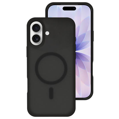Crystal-Clear Colors Skin-friendly Feel Liquid Silicone Magnetic Phone Case, For iPhone 17, For iPhone 16 Pro Max