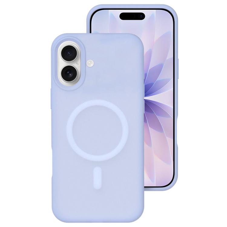 Crystal-Clear Colors Skin-friendly Feel Liquid Silicone Magnetic Phone Case, For iPhone 17, For iPhone 16 Pro Max