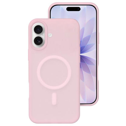 Crystal-Clear Colors Skin-friendly Feel Liquid Silicone Magnetic Phone Case, For iPhone 17, For iPhone 16 Pro Max