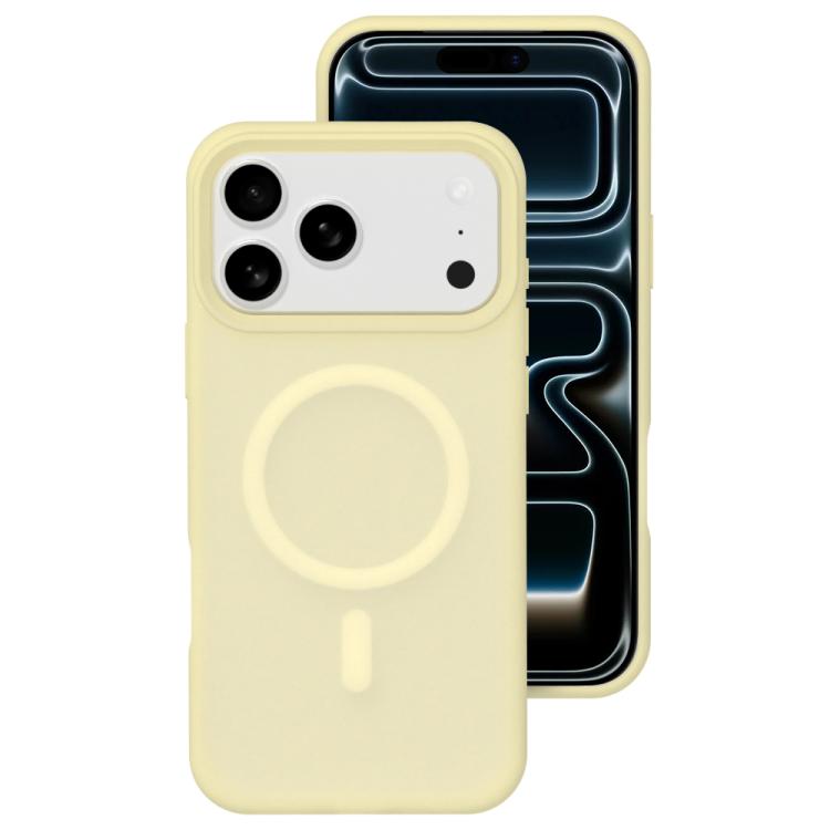 Crystal-Clear Colors Skin-friendly Feel Liquid Silicone Magnetic Phone Case, For iPhone 17 Pro Max, For iPhone 17 Pro