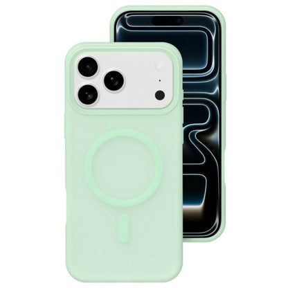 Crystal-Clear Colors Skin-friendly Feel Liquid Silicone Magnetic Phone Case, For iPhone 17 Pro Max, For iPhone 17 Pro