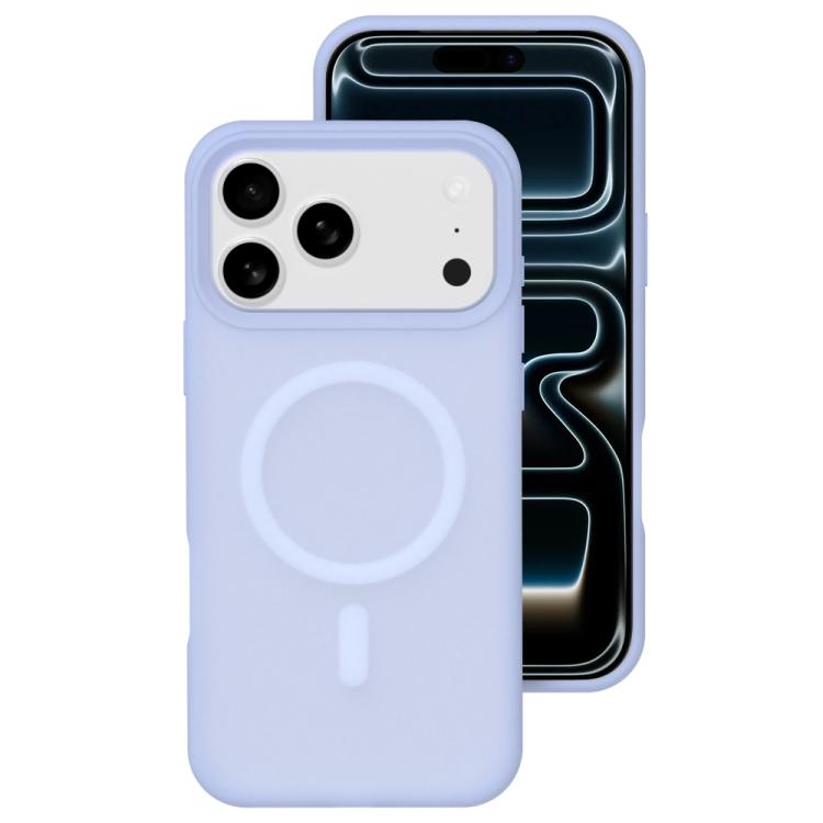Crystal-Clear Colors Skin-friendly Feel Liquid Silicone Magnetic Phone Case, For iPhone 17 Pro Max, For iPhone 17 Pro