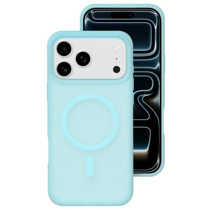 Crystal-Clear Colors Skin-friendly Feel Liquid Silicone Magnetic Phone Case, For iPhone 17 Pro Max, For iPhone 17 Pro