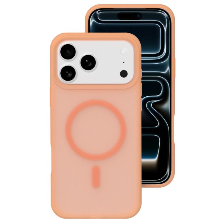 Crystal-Clear Colors Skin-friendly Feel Liquid Silicone Magnetic Phone Case, For iPhone 17 Pro Max, For iPhone 17 Pro