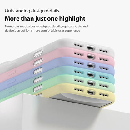 Crystal-Clear Colors Skin-friendly Feel Liquid Silicone Magnetic Phone Case, For iPhone 15 Pro Max, For iPhone 15 Pro