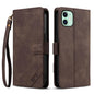 AZNS A2 Series Tri-Card Wallet RFID Vegan Leather Phone Case with Strap, For iPhone 12 Pro, For iPhone 11 Pro Max, For iPhone 11, For iPhone 11 Pro