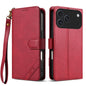 AZNS A2 Series Tri-Card Wallet RFID Vegan Leather Phone Case with Strap, For iPhone 17 Pro, For iPhone 17, For iPhone Air, For iPhone 16 Pro Max