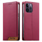 Dierfeng Splicing Strong Magnetic RFID Vegan Leather Phone Case, For iPhone 14 Pro Max, For iPhone SE 2022 / SE 2020 / 8 / 7, For iPhone 13 Pro Max, For iPhone 13 Pro