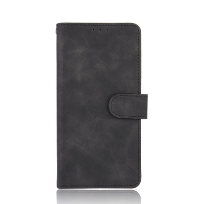 Solid Color Skin Feel Magnetic Buckle Horizontal Flip Calf Texture PU Leather Case with Holder & Card Slots & Wallet