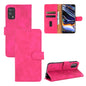 Solid Color Skin Feel Magnetic Buckle Horizontal Flip Calf Texture PU Leather Case with Holder & Card Slots & Wallet, For OPPO Realme 7 Pro, For Xiaomi Mi 10T, For OnePlus 8T