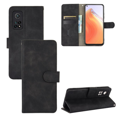 Solid Color Skin Feel Magnetic Buckle Horizontal Flip Calf Texture PU Leather Case with Holder & Card Slots & Wallet, For OPPO Realme 7 Pro, For Xiaomi Mi 10T, For OnePlus 8T