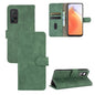 Solid Color Skin Feel Magnetic Buckle Horizontal Flip Calf Texture PU Leather Case with Holder & Card Slots & Wallet, For OPPO Realme 7 Pro, For Xiaomi Mi 10T, For OnePlus 8T