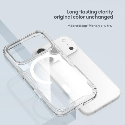 NILLKIN Ultra Clear Magsafe PC + TPU Phone Case, For iPhone 18 Pro, For iPhone 18 Pro Max, For iPhone 17 Pro Max, For iPhone 17 Pro, For iPhone 17, For iPhone Air