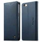 Dierfeng Metal Snap Magnetic RFID Vegan Leather Phone Case, For iPhone 14 Pro Max, For iPhone SE 2022 / SE 2020 / 7 / 8, For iPhone 13 Pro Max, For iPhone 13 Pro