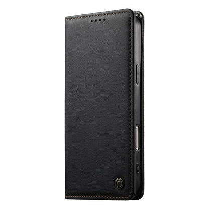 Dierfeng Metal Snap Magnetic RFID Vegan Leather Phone Case, For iPhone 11 Pro Max, For iPhone 11, For iPhone 11 Pro, For iPhone X / XS