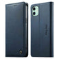 Dierfeng Metal Snap Magnetic RFID Vegan Leather Phone Case, For iPhone 11 Pro Max, For iPhone 11, For iPhone 11 Pro, For iPhone X / XS