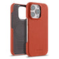 melkco Litchi Texture Magnetic Half Coverage Genuine Leather Phone Case, For iPhone Air, For iPhone 16 Pro Max, For iPhone 16 Pro