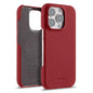melkco Litchi Texture Magnetic Half Coverage Genuine Leather Phone Case, For iPhone Air, For iPhone 16 Pro Max, For iPhone 16 Pro