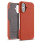 melkco Litchi Texture Magnetic Half Coverage Genuine Leather Phone Case, For iPhone 17 Pro Max, For iPhone 17 Pro, For iPhone 17